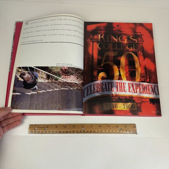 Vtg 1997 Kings College Wilkes Barre PA Pennsylvania Regis Yearbook 50 Year Anniv - Picture 11 of 14